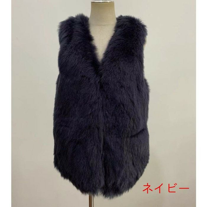 一部即納 エコファー ボリューム ファーベスト ジレ | LiLiRena