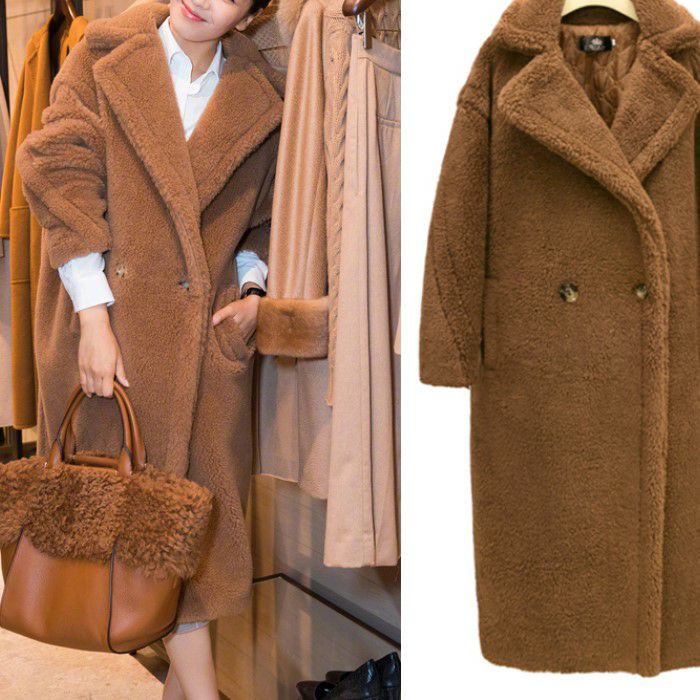 10color テディベア ボア コクーン ロング丈 コート | LiLiRena