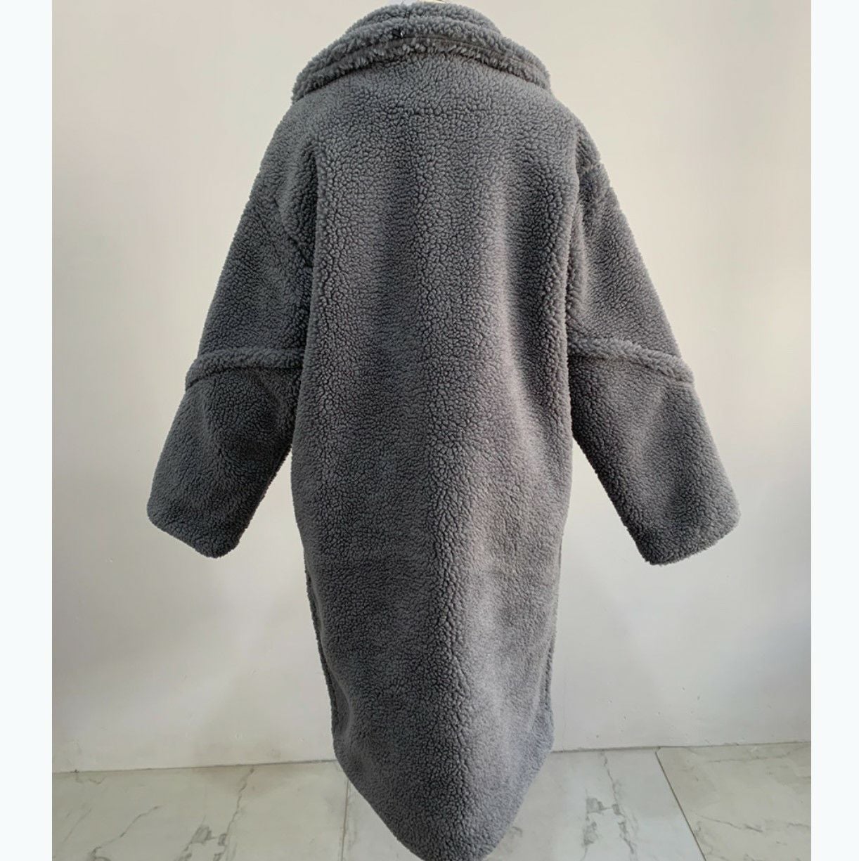 10color テディベア ボア コクーン ロング丈 コート | LiLiRena