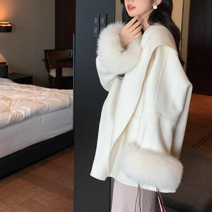 即納 ミンク ライク ファー コート | LiLiRena