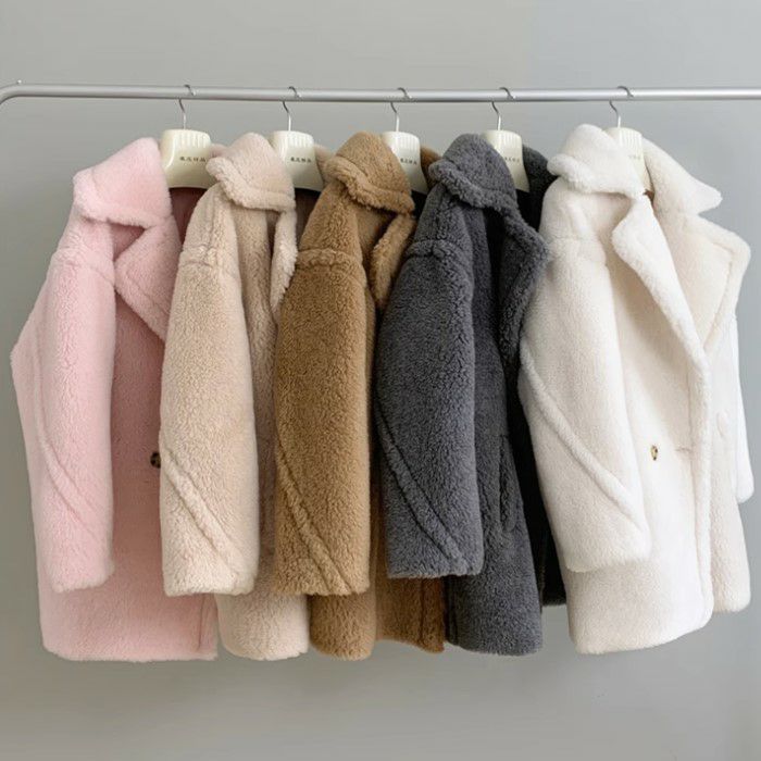 一部即納 5color ウール テディ ショート丈 コート | LiLiRena