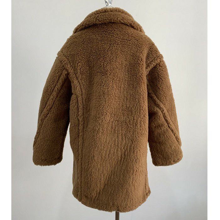 一部即納 5color WOOL ボア ミディ丈 ショート コート | LiLiRena