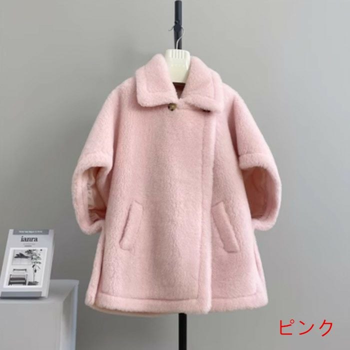 一部即納 7color WOOL ALPACA ケープ ポンチョ コート | LiLiRena