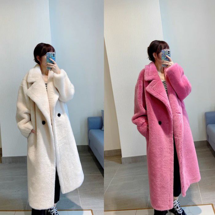 予約 WOOL 8color テディ ロング コート | LiLiRena