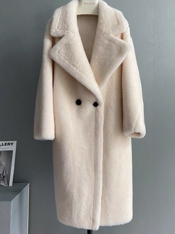 予約 WOOL 8color テディ ロング コート | LiLiRena