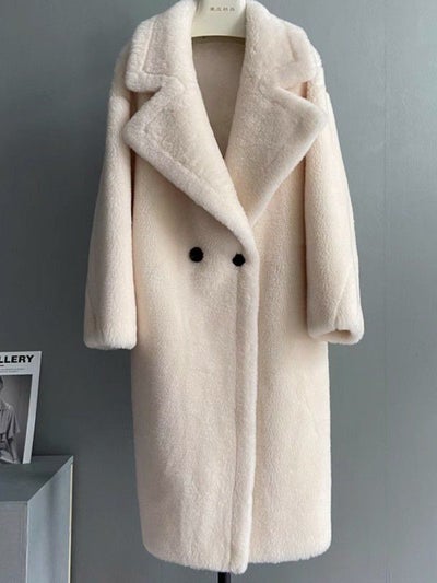 予約 WOOL 8color ボア ムートン ロング コート | LiLiRena