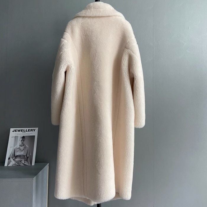 予約 WOOL 8color テディ ロング コート | LiLiRena