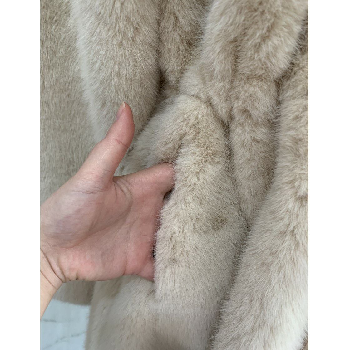 即納 ミンク ライク ファー コート | LiLiRena