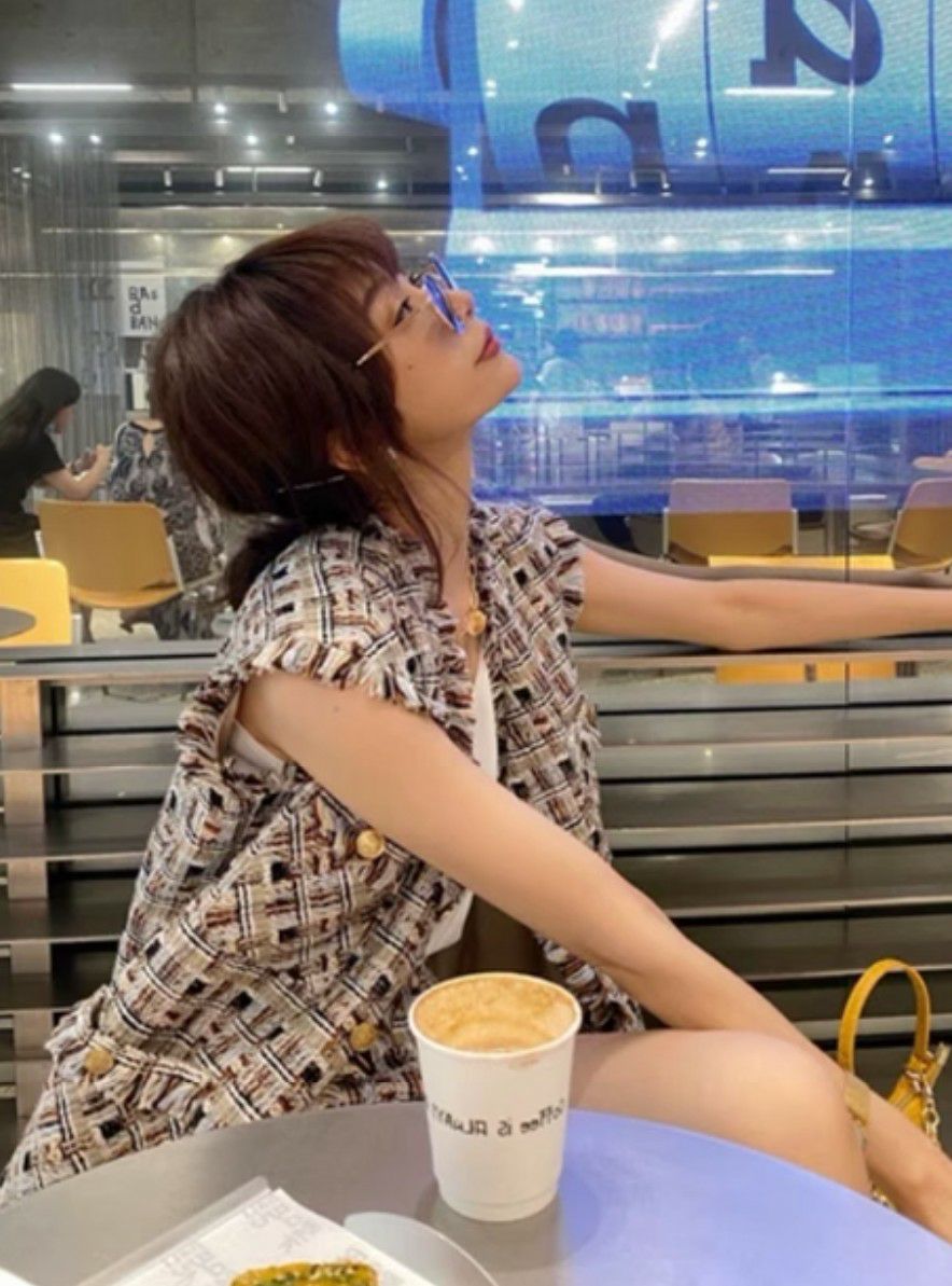 予約 ツイード ジレ＋ ショートパンツ セットアップ | LiLiRena